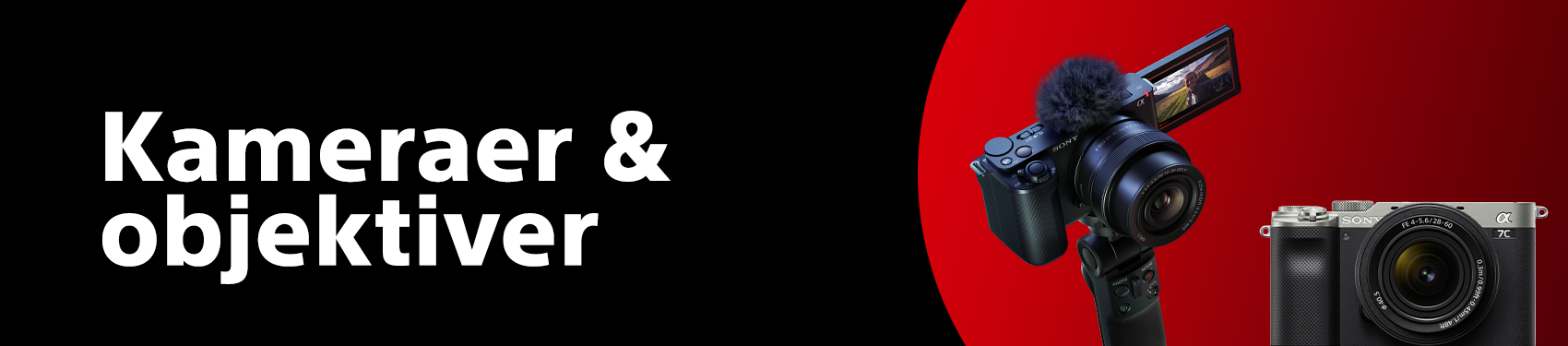 Kameraer & objektiver Kameraer & objektiver