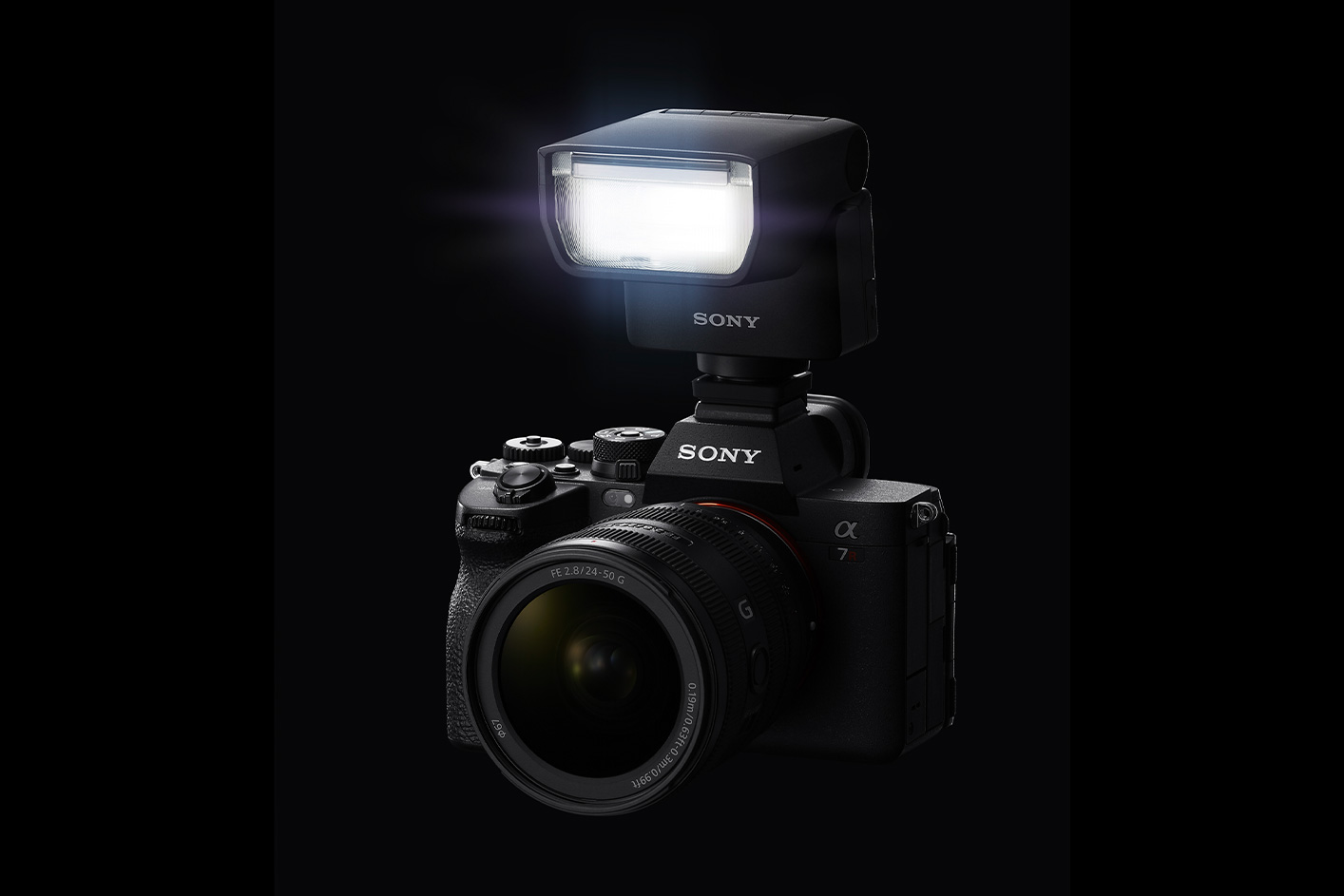 Produktbillede af GN28, monteret på ILCE-7M4