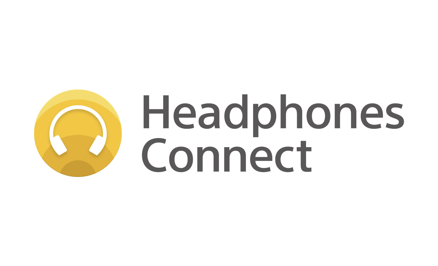 Billede af et logo for Headphones Connect